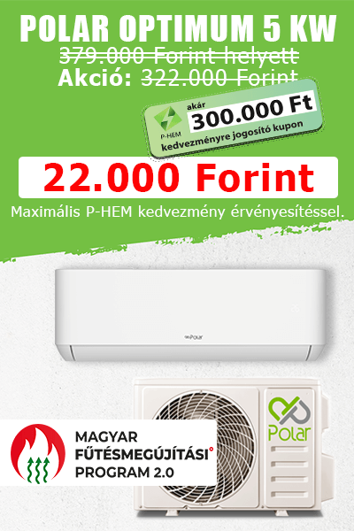 Polar Optiomum 5kw klíma