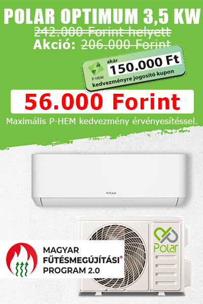 Polar Optiomum 3,5kw klíma