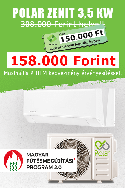 Polar Zenit 3.5kw klíma
